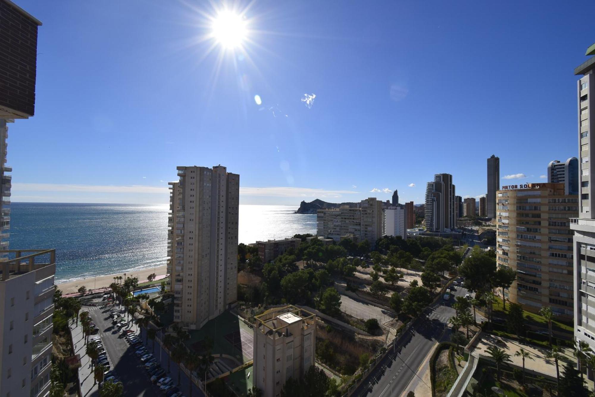 Pintor Rosales 3 Dormitorios Mirando Al Mar - Fincas Arena Benidorm Exteriör bild